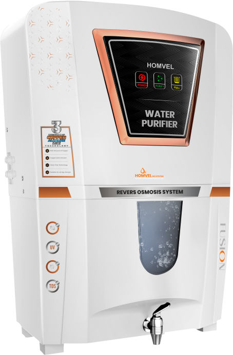 Fusion RO Water Purifier – White Edition
