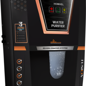 Fusion RO Water Purifier – Black Edition