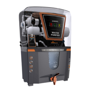 Fusion RO Water Purifier – Transparent Grey Edition