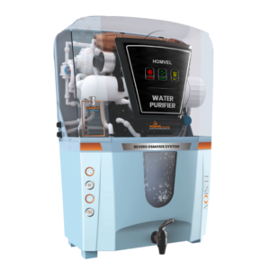 Fusion RO Water Purifier – Transparent Blue Edition